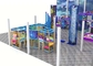 Commercial Play Center อุปกรณ์สนามเด็กเล่นในร่มสำหรับเด็กพร้อมกำแพงปีนเขา