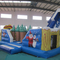 ODM Kids Inflatable Bouncer, 0.55 PVC ปราสาท Bouncy ขนาดใหญ่ในร่มพร้อมสไลด์