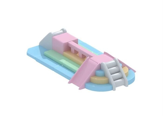 Commercial Toddler Soft Play ชุดปีนเขาและสไลด์สำหรับห้างสรรพสินค้า